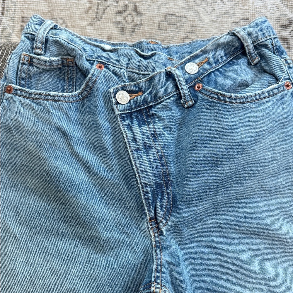 Zara Light Blue Denim Jeans